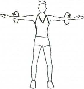 Arm Circle Exercise For Frozen Shoulder